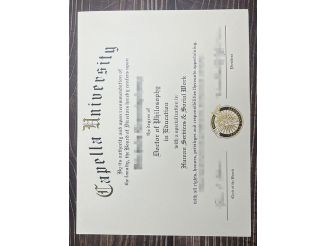 How to Replace a Capella University Damaged Degree Certificate Online