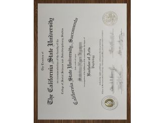 How to tell if a California State University Sacramento degree is real?    