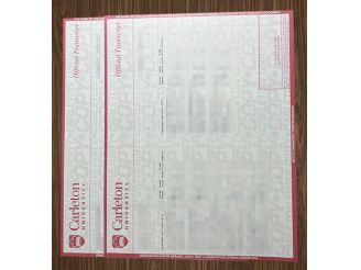 How can I earn a Carleton University transcript online?       