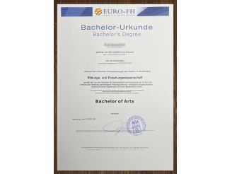 Who can make a realistic EURO-FH University of Applied Sciences Urkunde?