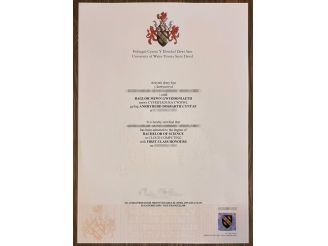 The secrets behind making a University of Wales Trinity Saint David certificate 